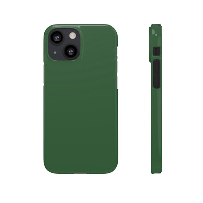 Hunter Green iPhone Case (Slim) iPhone 13 Mini Glossy Phone Case