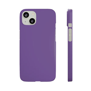 Dark Lavender iPhone Case (Slim) iPhone 13 Matte Phone Case