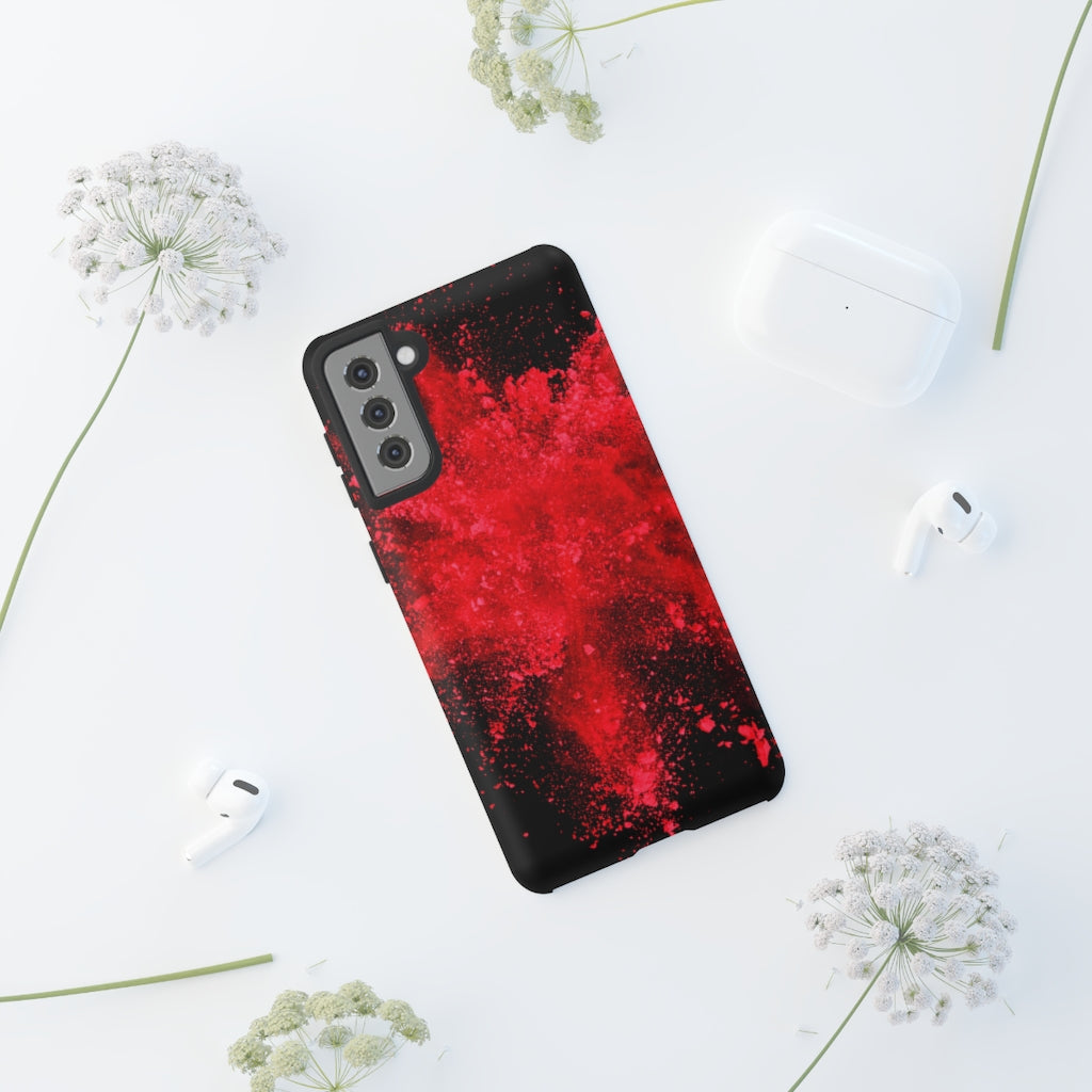 Red Explosion Andriod Case (Protective) Phone Case