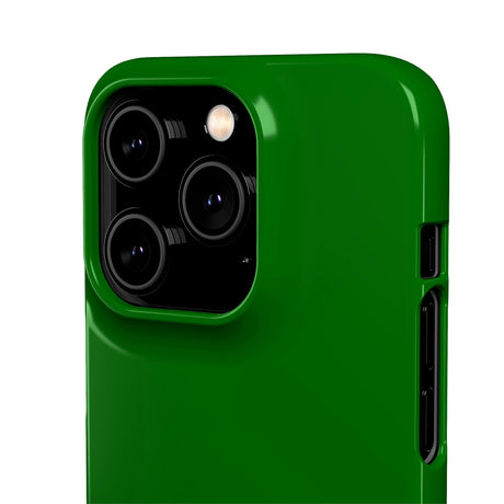 Dark Green iPhone Case (Slim) Phone Case