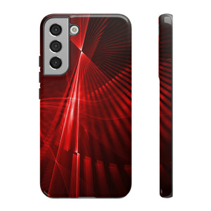 Red Disco Lights Android Case (Protective) Samsung Galaxy S22 Plus Glossy Phone Case