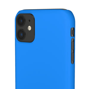 Dodger Blue iPhone Case (Slim) Phone Case