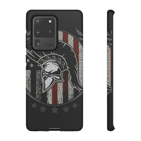 Sparta Helmet Emblem Android Case (Protective) Samsung Galaxy S20 Ultra Matte Phone Case