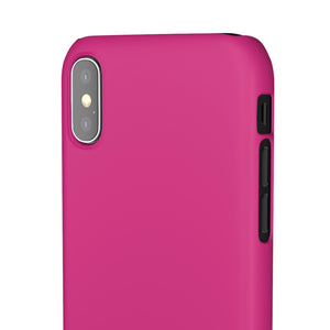 Deep Cerise iPhone Case (Slim) Phone Case