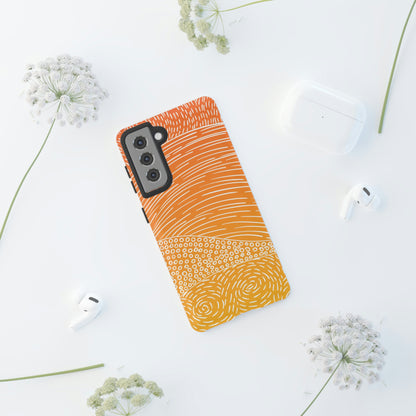 Minimalist Line Art Android Case (Protective) Phone Case