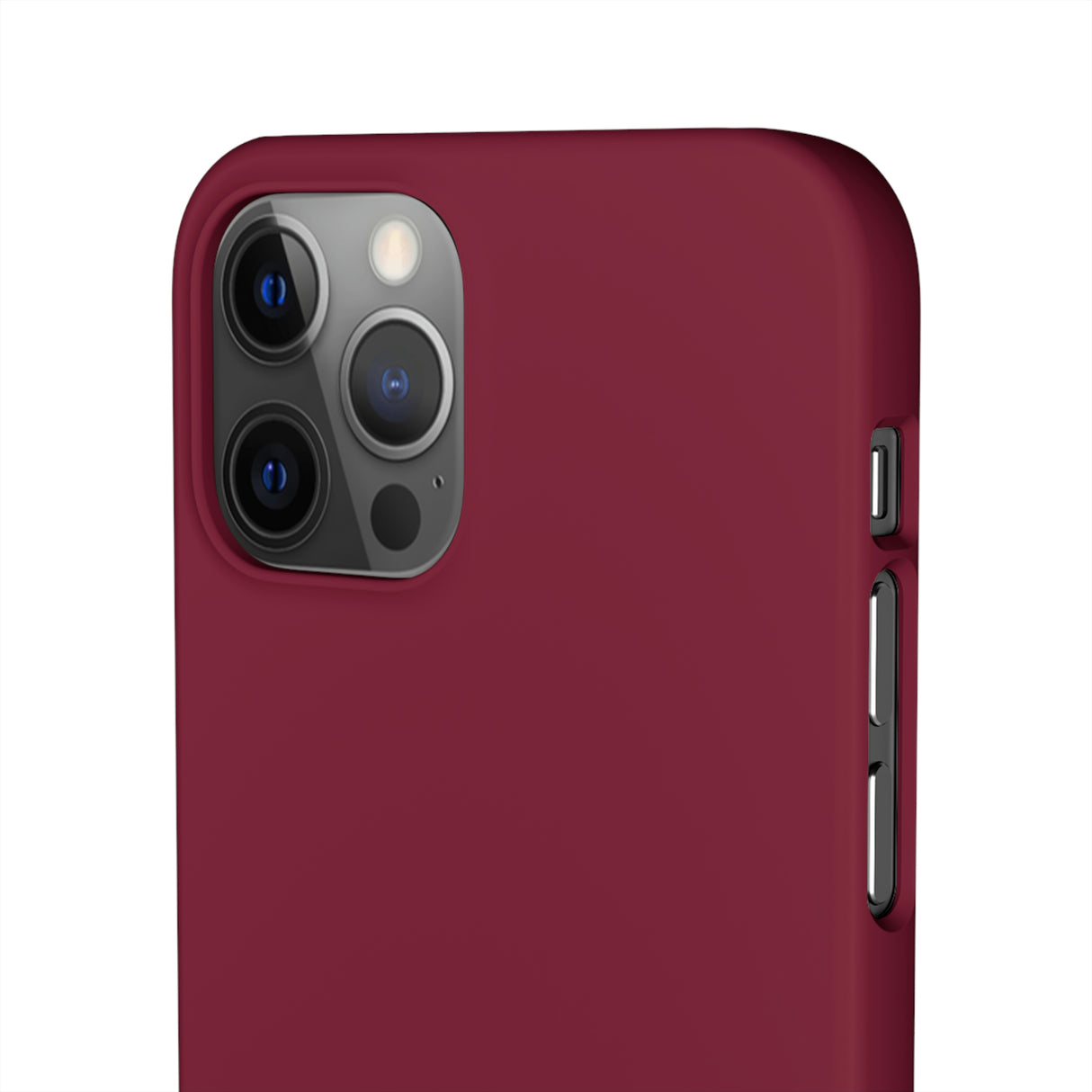 Claret Red iPhone Case (Slim) Phone Case