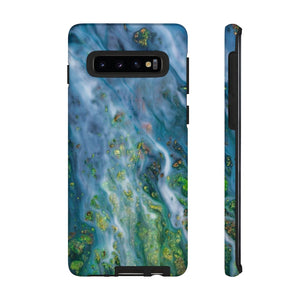 Forest Mist Ink Art Android Case (Protective) Samsung Galaxy S10 Matte Phone Case