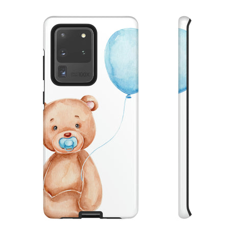 Cute Teddy Bear Android Case (Protective) Samsung Galaxy S20 Ultra Glossy Phone Case