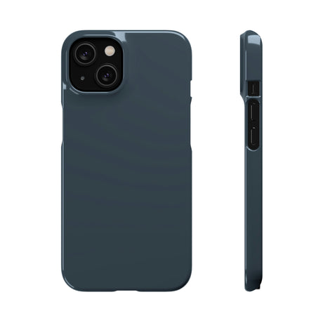 Charcoal iPhone Case (Slim) iPhone 14 Glossy Phone Case