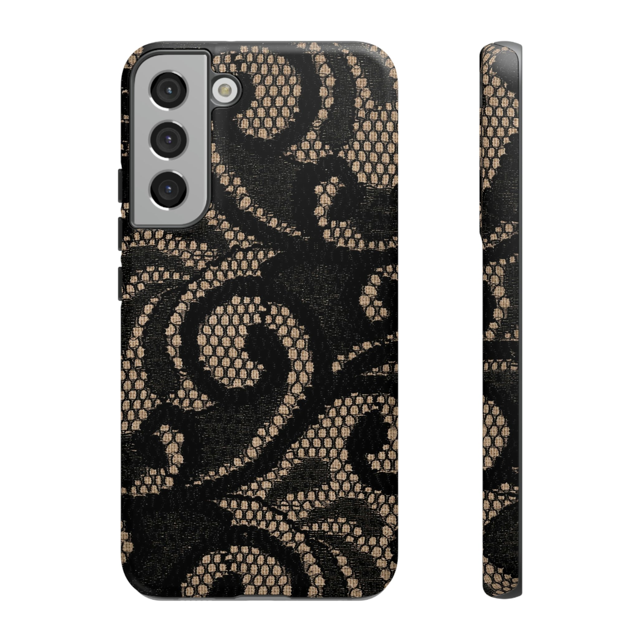 Silverrose Gothic Flower Samsung Case (Protective) Samsung Galaxy S22 Plus Matte Phone Case