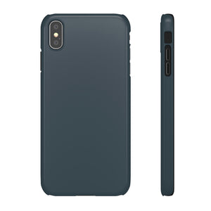 Charcoal iPhone Case (Slim) iPhone XS MAX Glossy Phone Case