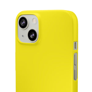 Canary Yellow iPhone Case (Slim) Phone Case