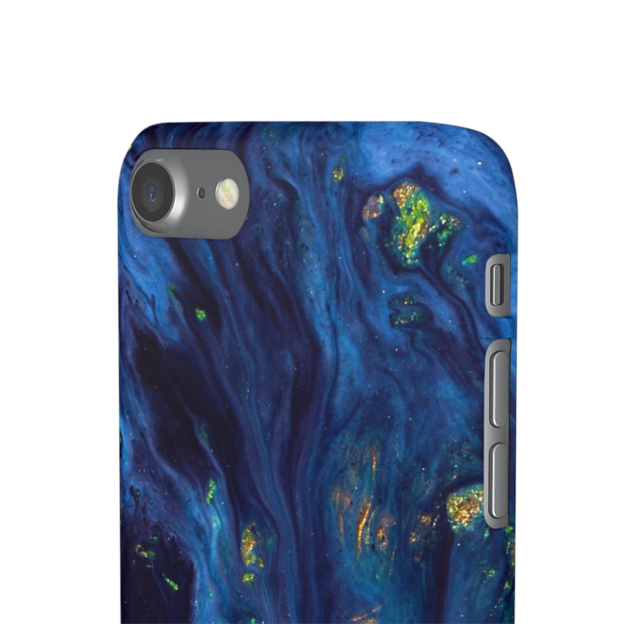 Green Opal Ink Art iPhone Case (Slim) Phone Case