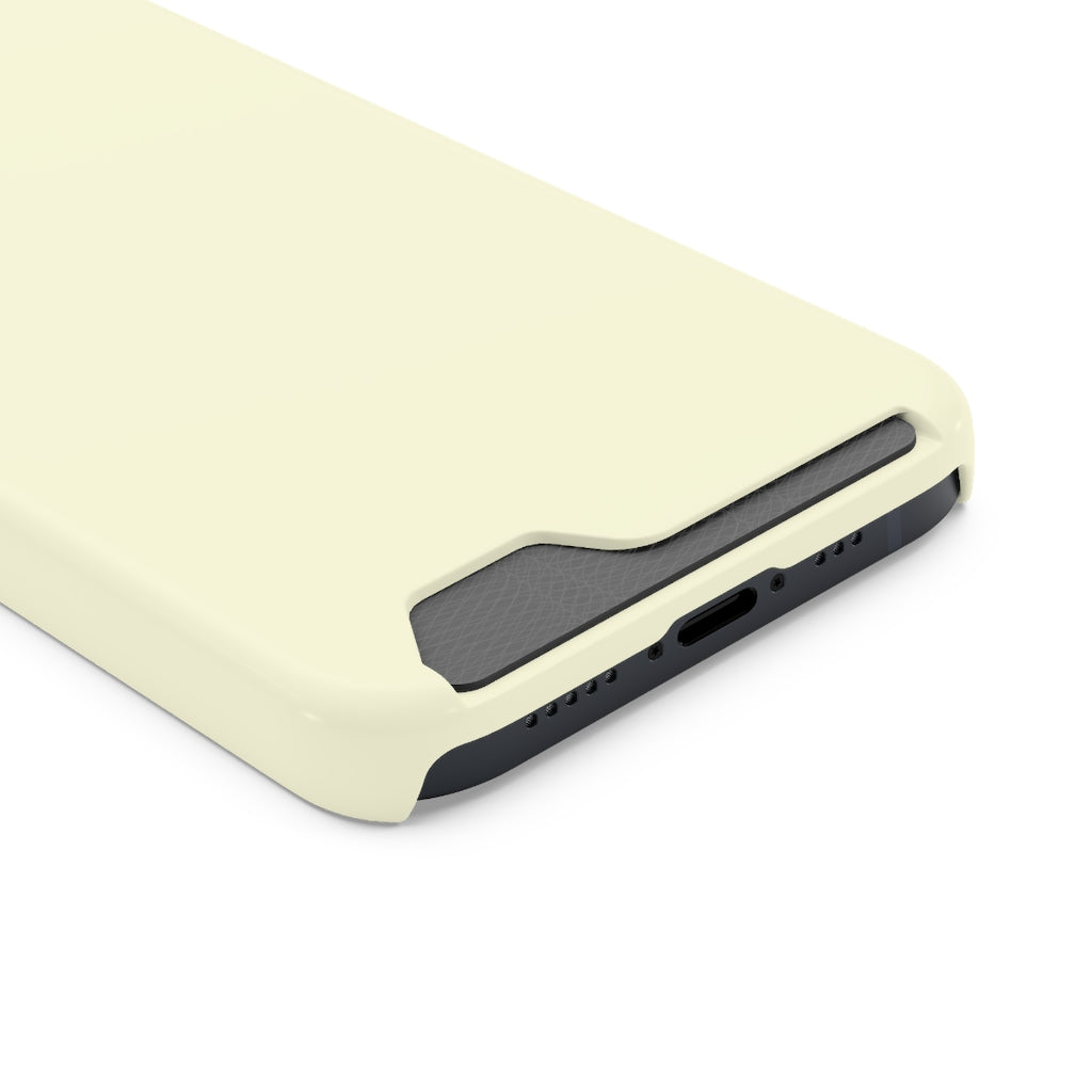 Light Yellow iPhone Case (Card) Phone Case