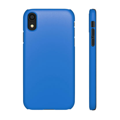 Bright Navy Blue iPhone Case (Slim) iPhone XR Matte Phone Case