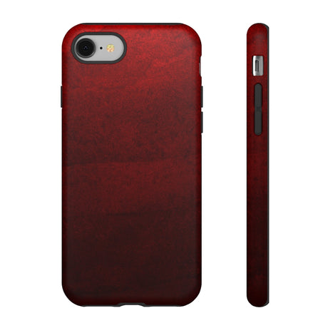 Grunge Red iPhone Case (Protective) iPhone 8 Matte Phone Case