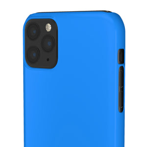 Dodger Blue iPhone Case (Slim) Phone Case