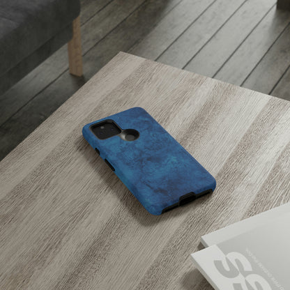 Grunge Navy Blue Android Case (Protective) Phone Case