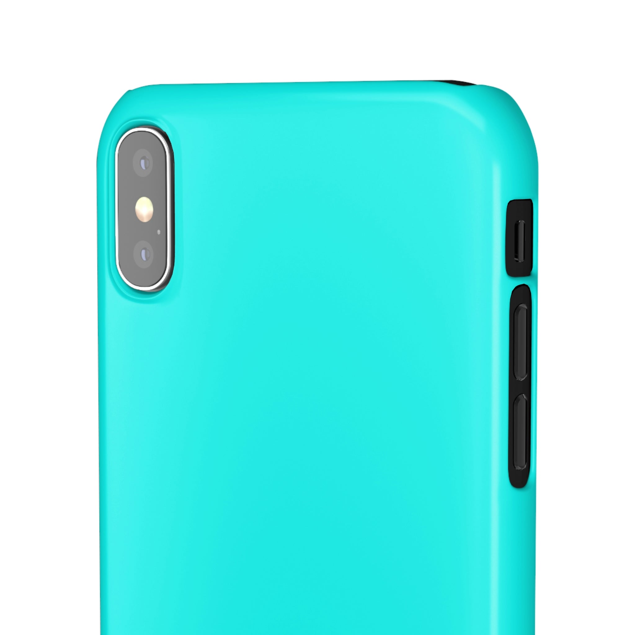 Flourescent Blue iPhone Case (Slim) Phone Case