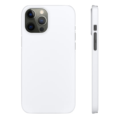 Ghost White iPhone Case (Slim) iPhone 12 Pro Max Matte Phone Case