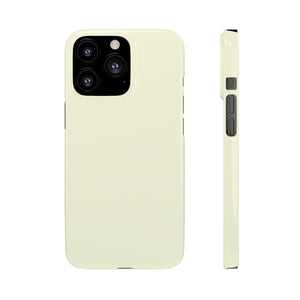 Beige iPhone Case (Slim) iPhone 13 Pro Glossy Phone Case