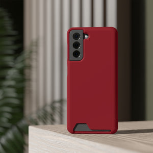 Carmine Red Samsung Case (Card) Phone Case