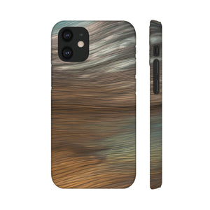 Silver Ink Art iPhone Case (Slim) iPhone 12 Mini Matte Phone Case