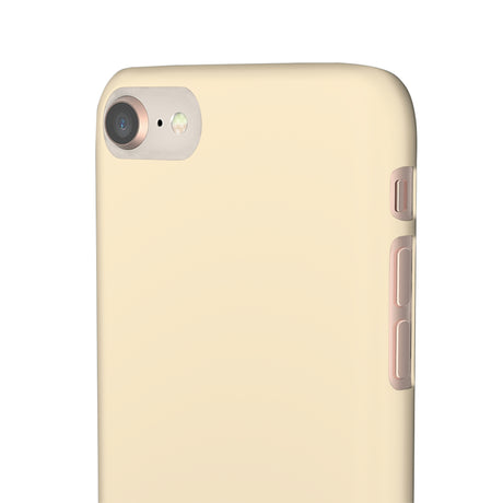 Blanched Almond iPhone Case (Slim) Phone Case