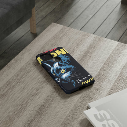 Black Cat Poster Android Case (Protective) Phone Case