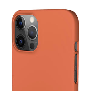 Burnt Sienna iPhone Case (Slim) Phone Case