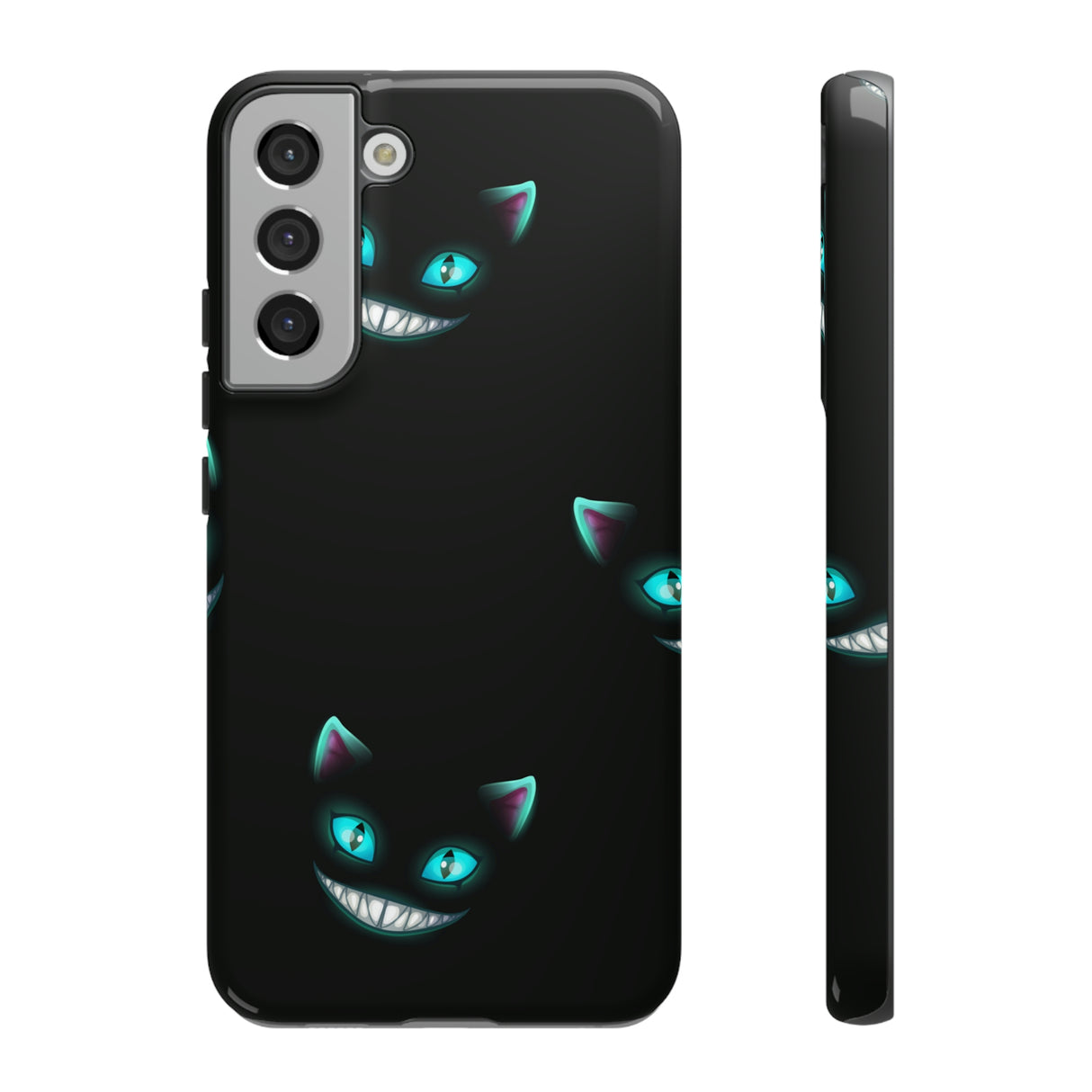 Scary Cat Android Case (Protective) Samsung Galaxy S22 Plus Glossy Phone Case