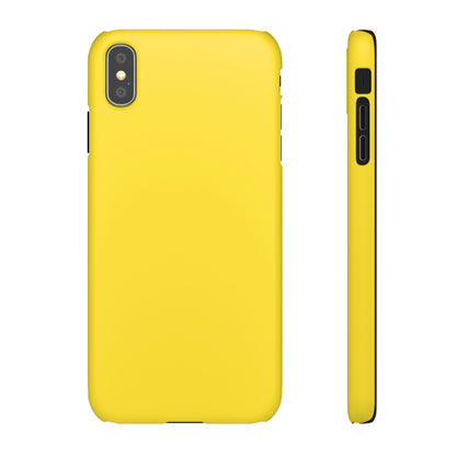 Banana Yellow iPhone Case (Slim) iPhone XS MAX Matte Phone Case