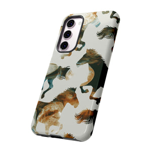 Tie Dye Horses Android Case (Protective) Phone Case