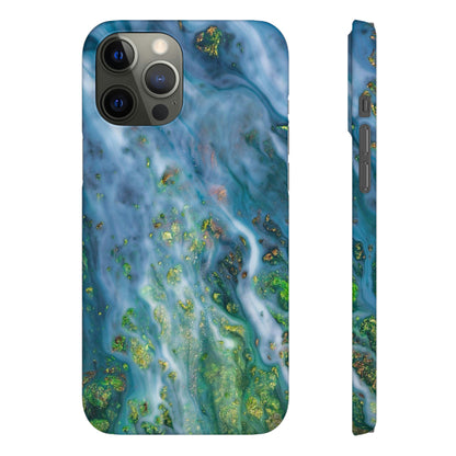 Forest Mist Ink Art iPhone Case (Slim) iPhone 12 Pro Max Matte Phone Case