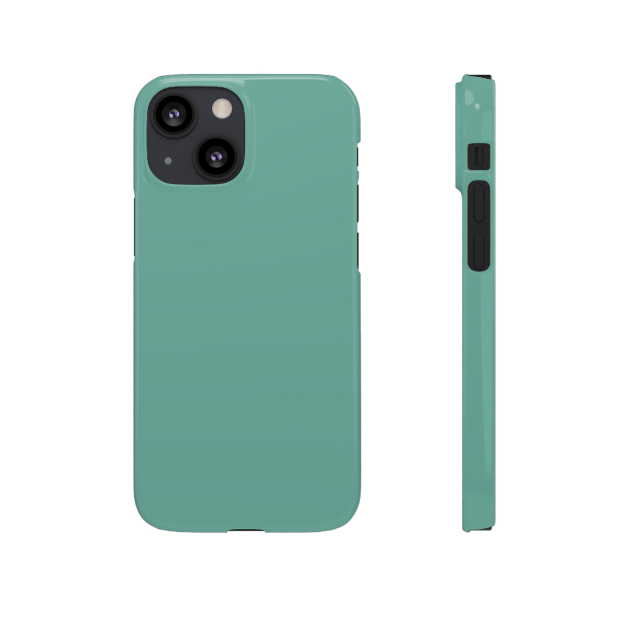 Green Sheen iPhone Case (Slim) iPhone 13 Mini Glossy Phone Case