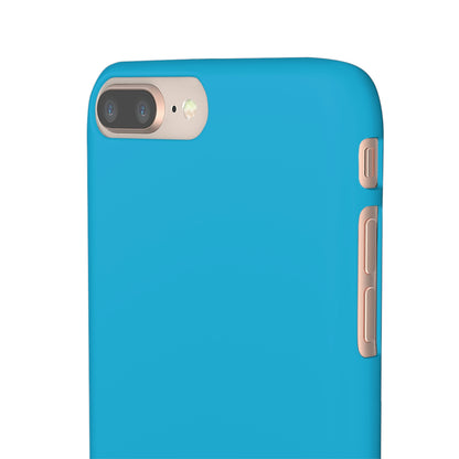 Bright Cerulean iPhone Case (Slim) Phone Case