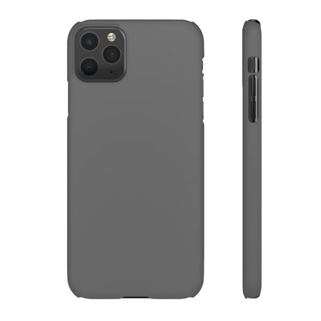 Dim Gray iPhone Case (Slim) iPhone 11 Pro Max Matte Phone Case