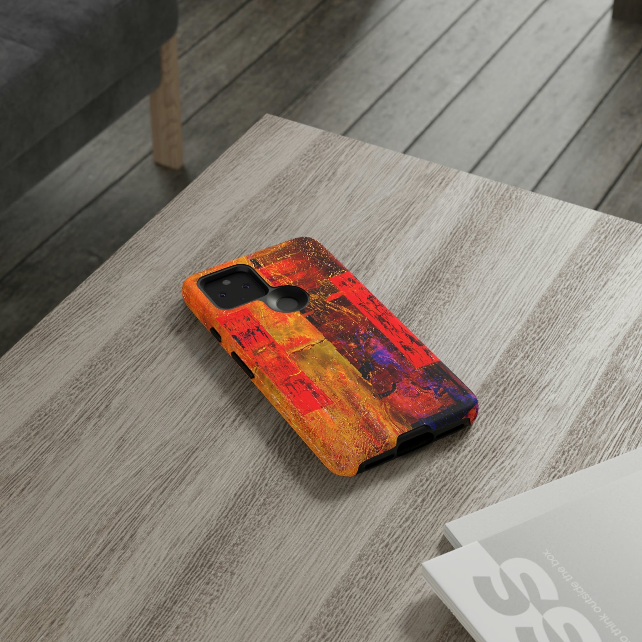 Red Oil Painting Android Case (Protective) Phone Case