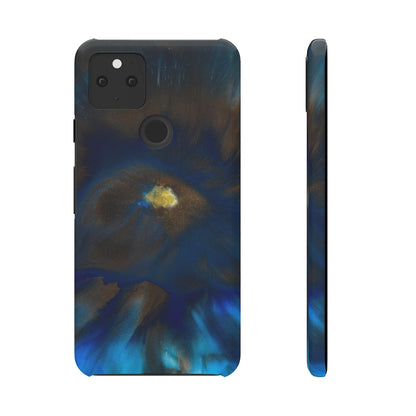 Space Galaxy Ink Art Android Case (Slim) Google Pixel 5 Glossy Phone Case