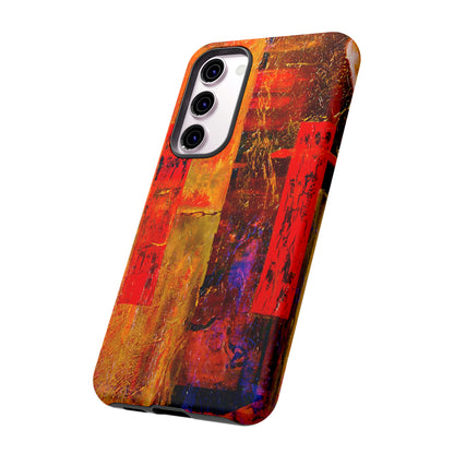 Red Oil Painting Android Case (Protective) Phone Case