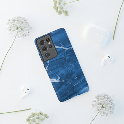 Ebru Blue Android Case (Protective) Phone Case