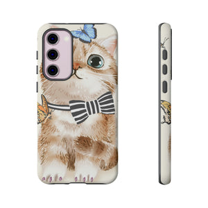 Petit Cute Cat Android Case (Protective) Samsung Galaxy S23 Plus Matte Phone Case