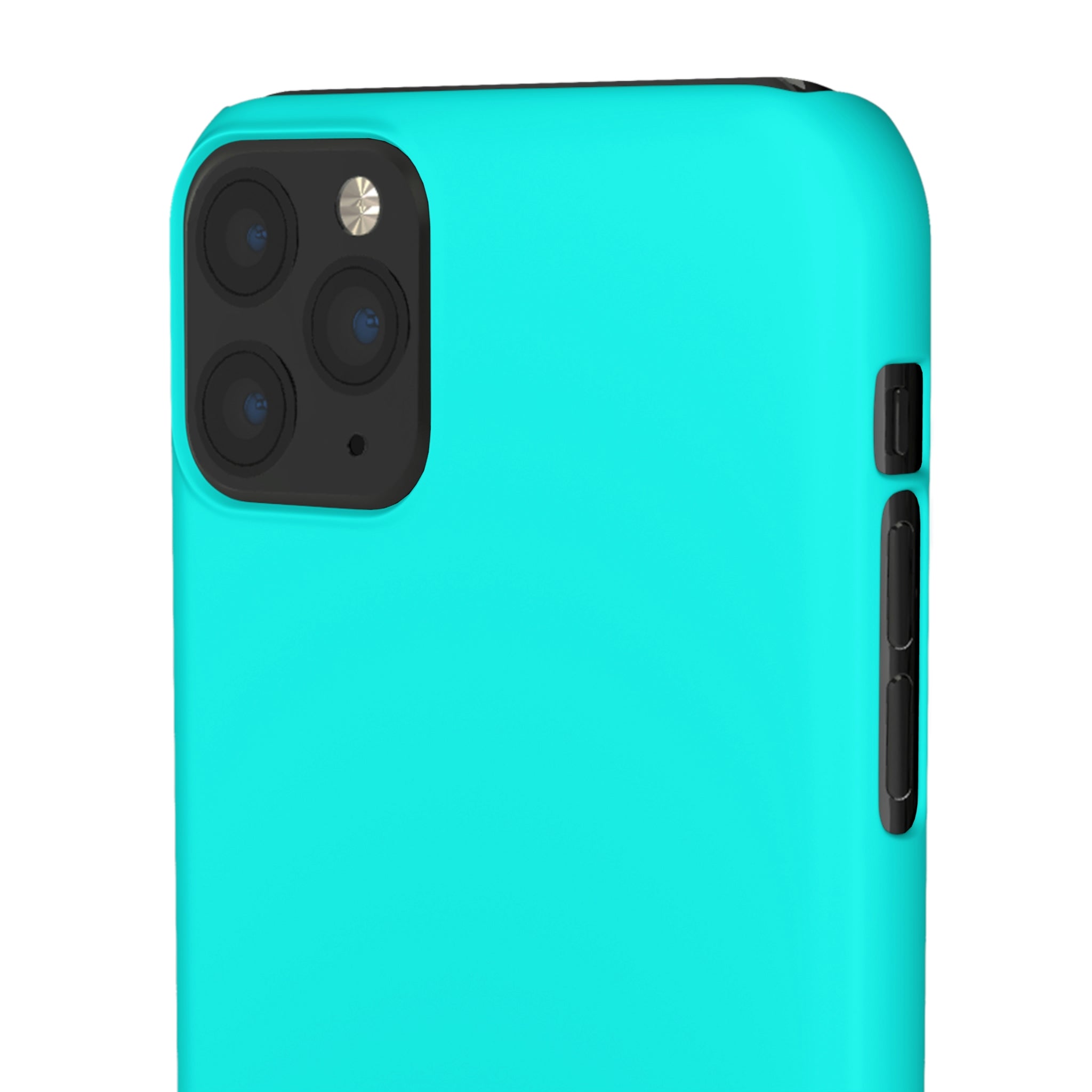 Flourescent Blue iPhone Case (Slim) Phone Case