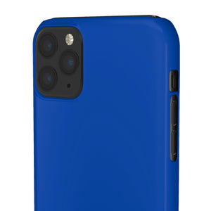 Cobalt Blue iPhone Case (Slim) Phone Case