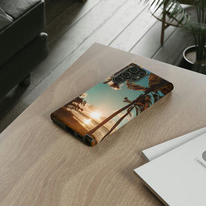 Sundown Palmtrees Android Case (Protective) Phone Case