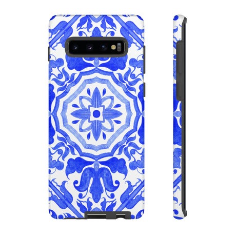 Azulejo Tiles Android Case (Protective) Samsung Galaxy S10 Plus Glossy Phone Case