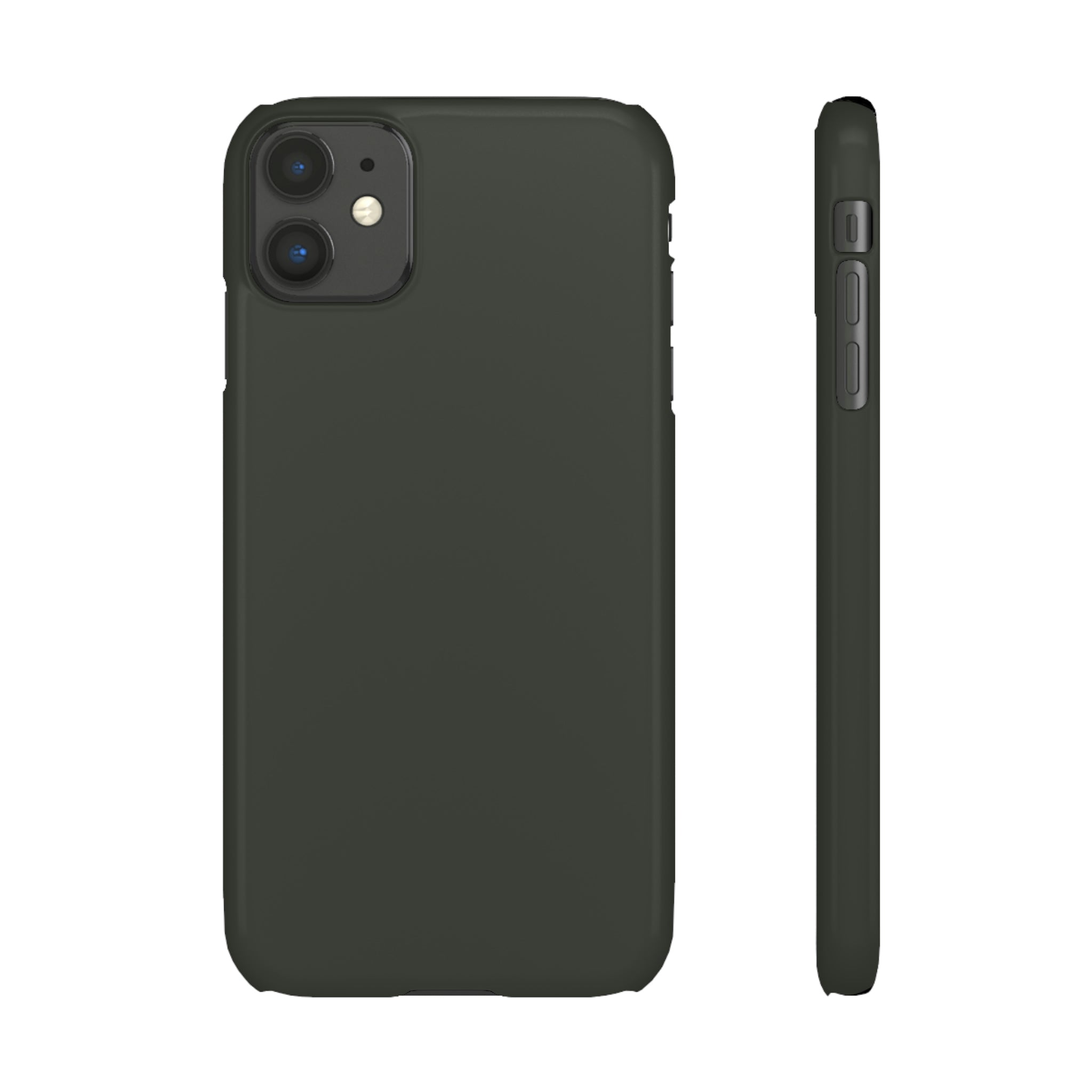 Black Olive iPhone Case (Slim) iPhone 11 Glossy Phone Case