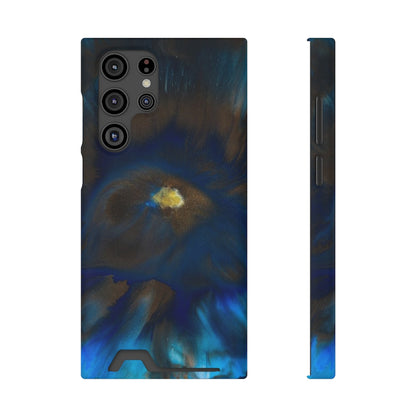 Space Galaxy Ink Art Samsung Case (Card) Samsung Galaxy S22 Ultra Matte With gift packaging Phone Case