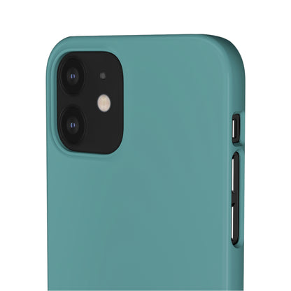 Cadet Blue iPhone Case (Slim) Phone Case