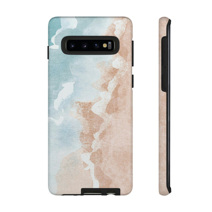 Boho Sea Beach Android Case (Protective) Samsung Galaxy S10 Matte Phone Case